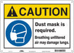 Safety Sign 10 in x 14 in Aluminum