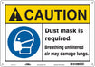 Safety Sign 10 inx14 in Polyethylene