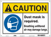 Safety Sign 10 inx14 in Vinyl