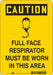 Safety Sign 10 inx7 in Vinyl