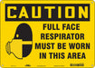 Safety Sign 10 in x 14 in Aluminum