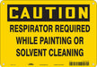 Safety Sign 7 in x 10 in Aluminum