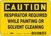 Safety Sign 5 in x 7 in Vinyl