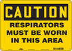 Safety Sign 10 inx14 in Polyethylene