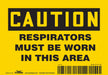 Safety Sign 3.5in x 5in Vinyl