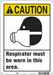 Safety Sign 14 inx10 in Polyethylene