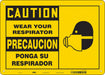 Safety Sign 10 in x 14 in Polyethylene