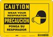 Safety Sign 7 inx10 in Vinyl