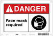 Safety Sign 7 in x 10 in Vinyl