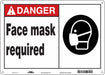 Safety Sign 10 in x 14 in Vinyl