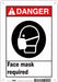 Safety Sign 10 in x 7 in Polyethylene
