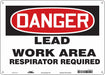 Safety Sign 10 in x 14 in Aluminum