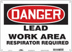 Safety Sign 10 in x 14 in Polyethylene