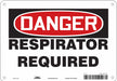 Safety Sign 7 in x 10 in Vinyl