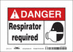Safety Sign 5 in x 7 in Polyethylene