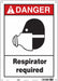 Safety Sign 14 in x 10 in Polyethylene
