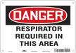 Safety Sign 7 inx10 in Polyethylene
