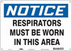 Safety Sign 10 in x 14 in Polyethylene