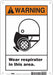 Safety Sign 10 in x 7 in Polyethylene