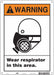 Safety Sign 14 in x 10 in Polyethylene
