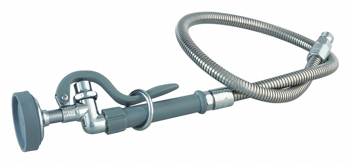 Faucet Spray Spring Hose Brass 1/2 
