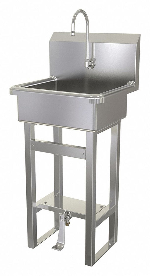 Hand Sink 20 x17.5 x43.5 Silver