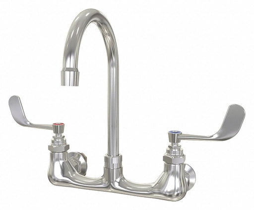 Gooseneck Chrome Sani-Lav Cast Brass