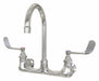 Gooseneck Chrome Sani-Lav Cast Brass
