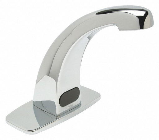 Mid Arc Chrome Zurn AquaSense Cast Brass