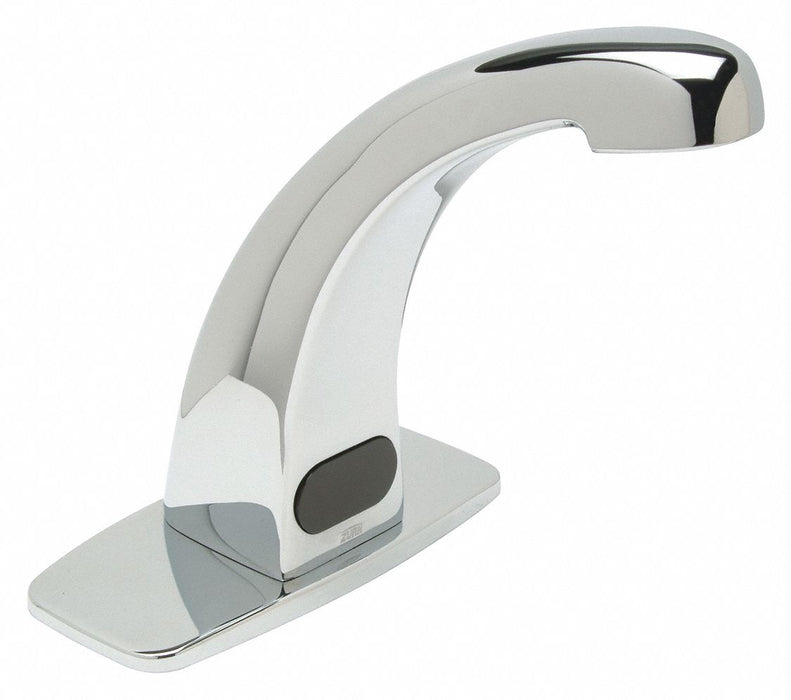 Mid Arc Chrome Zurn AquaSense Cast Brass