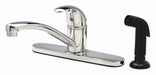 Low Arc Chrome Zurn Temp Gard Cast Brass