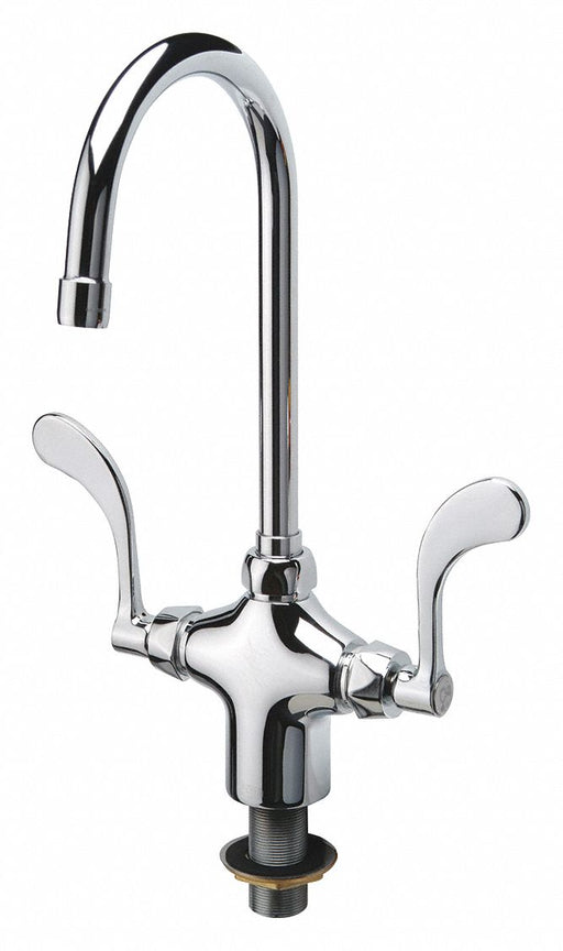 Gooseneck Chrome Zurn AquaSpec Brass