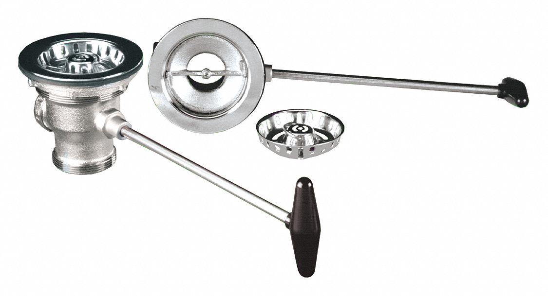 Drain Assembly 4 3/8 Dia Nickel Bronze
