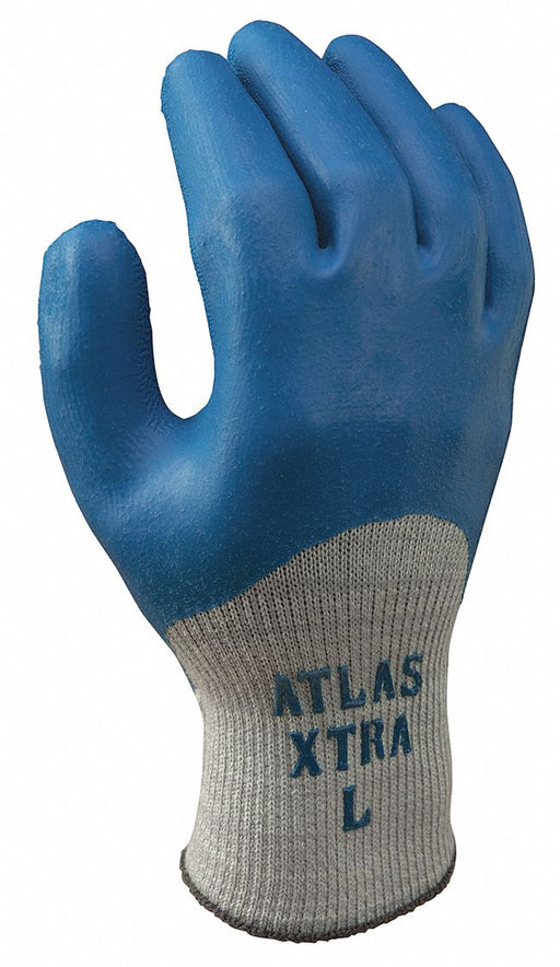 Coated Gloves Blue/Gray S PR