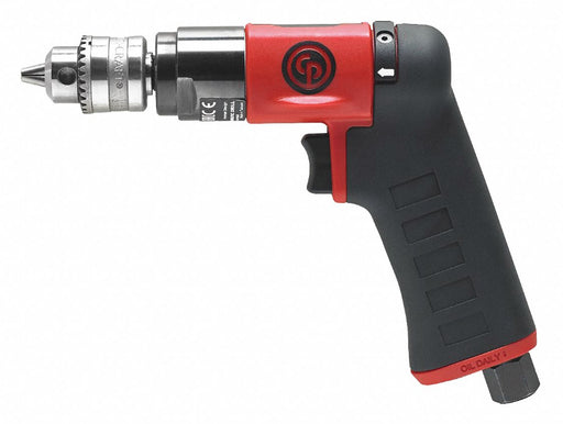 Drill Air-Powered Pistol Grip 3/8 in
