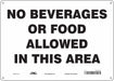 Safety Sign 10 in x 14 in Aluminum