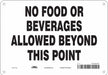 Safety Sign 7 in x 10 in Aluminum