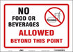 J9848 Safety Sign 10 in x 14 in Vinyl