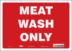 Safety Sign 10 in x 14 in Vinyl