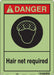 Safety Sign 14 in x 10 in Polyethylene
