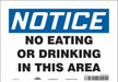 Safety Sign 7 in x 10 in Vinyl