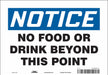 Safety Sign 7 in x 10 in Vinyl