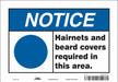Safety Sign 7 in x 10 in Vinyl