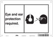 Safety Sign 7 in x 10 in Polyethylene