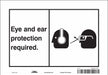 Safety Sign 7 in x 10 in Vinyl