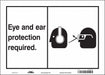 Safety Sign 10 in x 14 in Vinyl