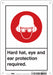 Safety Sign 10 inx7 in Polyethylene
