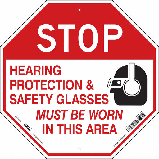 Safety Sign 24 in x 24 in Aluminum