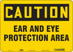 Safety Sign 10 in x 14 in Aluminum