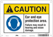 Safety Sign 7 in x 10 in Aluminum